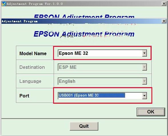 Epson ME 33 ��������